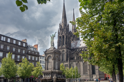 photo du centre de Clermont Ferrand