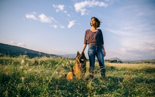 avoir un chien m'a sauvée de la dépression