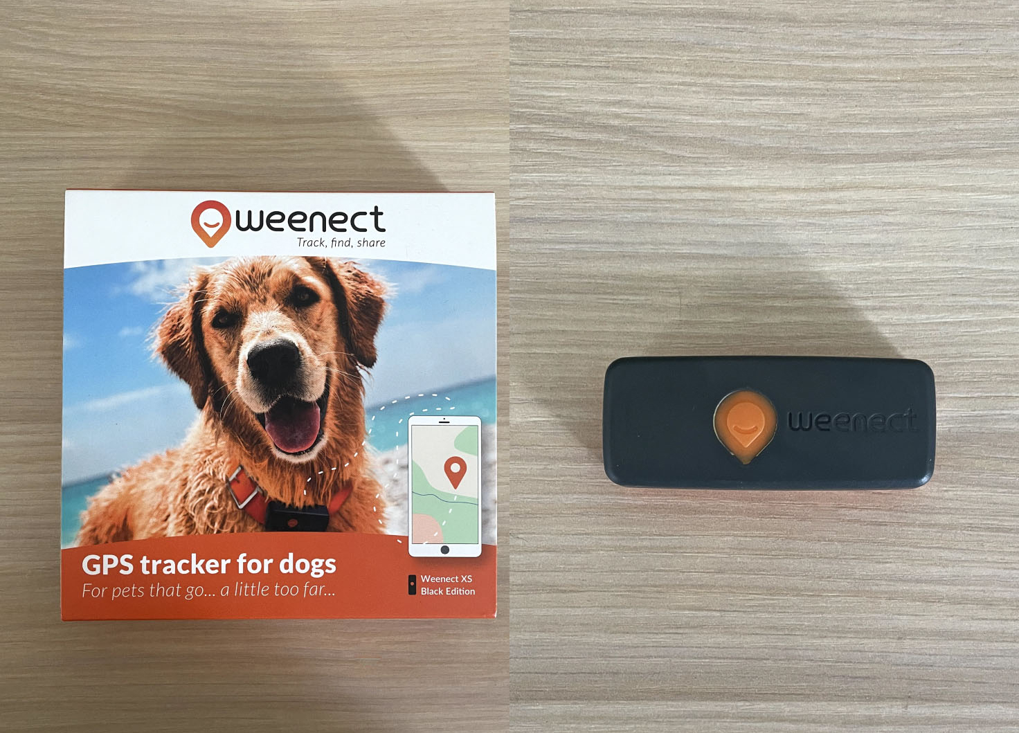 Collier GPS pour chien Weenect XS